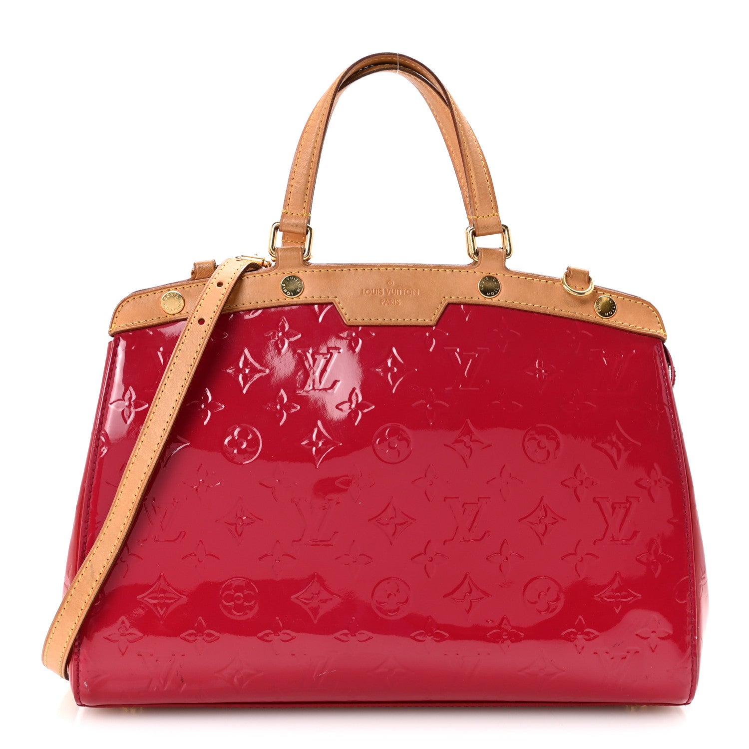 Louis Vuitton Vernis Brea MM Rose Indien 1 of 9