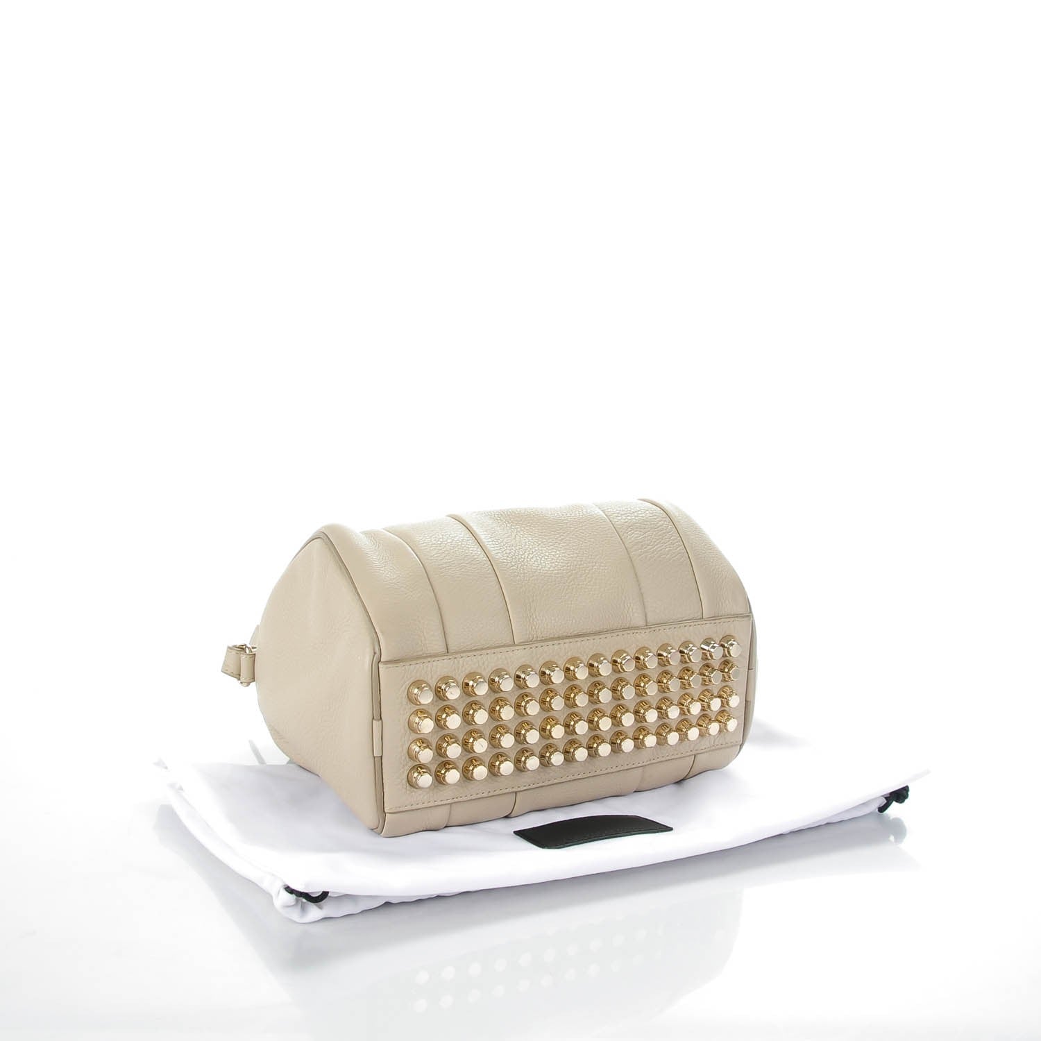 Alexander Wang Pebbled Lambskin Rockie Dune Pale Gold Hardware 4 of 8