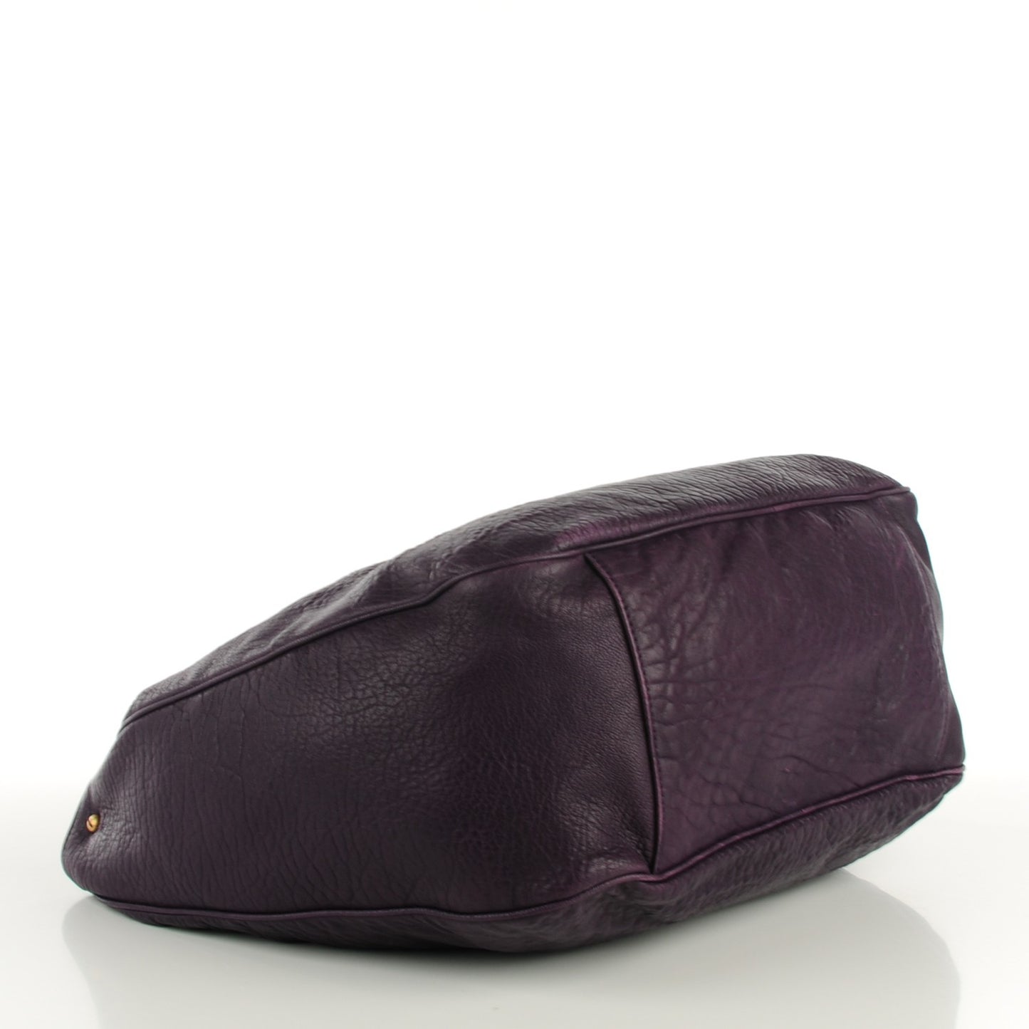 Lambskin Large Roady Hobo Purple
