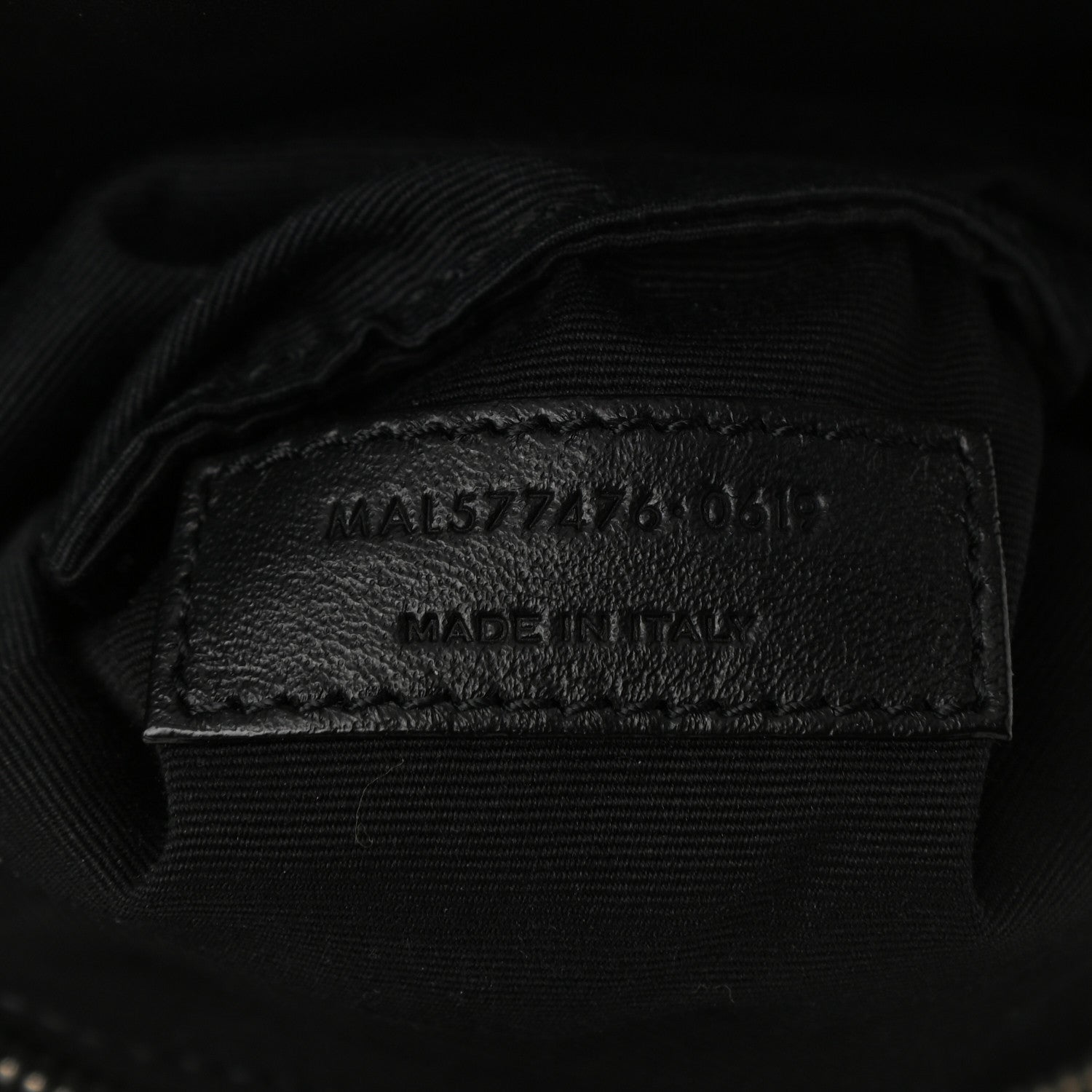 Saint Laurent Lambskin Quilted Small Loulou Puffer Monogram Chain Satchel Black 6 of 9