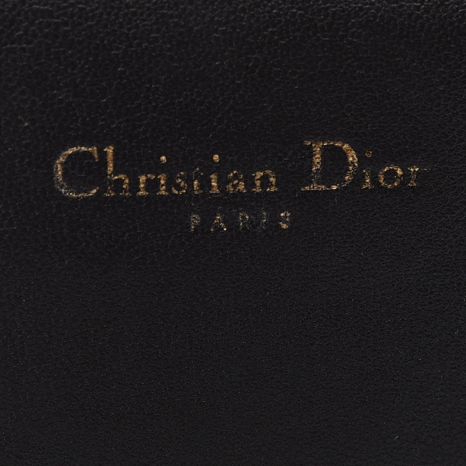 Christian Dior Lambskin Cannage Miss Dior Promenade Pouch Black 6 of 8