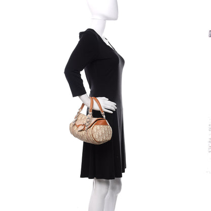 Christian Dior Monogram Romantique Trotter Flap Bag Beige 2 of 16