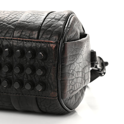 Alexander Wang Pebbled Lambskin Mini Rockie Black Matte Bronze Black Hardware 8 of 8