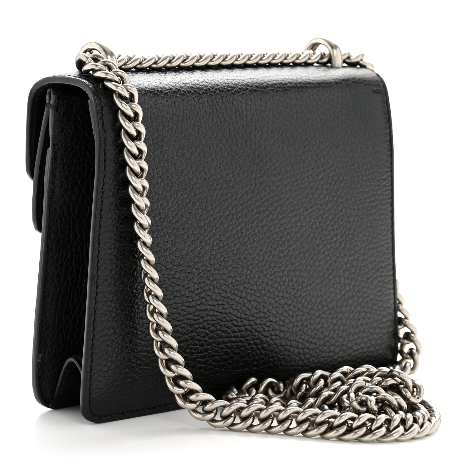 Gucci Calfskin Mini Dionysus Shoulder Bag Black 3 of 11