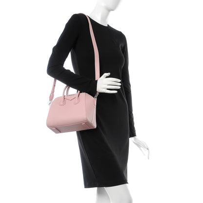 Givenchy Sugar Goatskin Mini Antigona Pale Pink 2 of 7