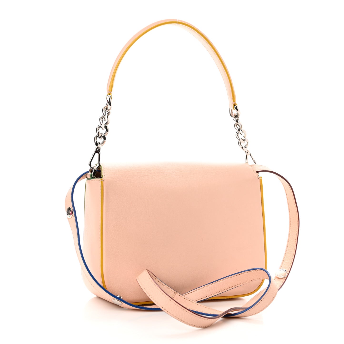 Vitello Dolce 3Baguette Shoulder Bag Camelia