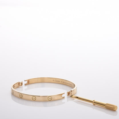 Cartier 18K Yellow Gold LOVE Bracelet 18 4 of 7