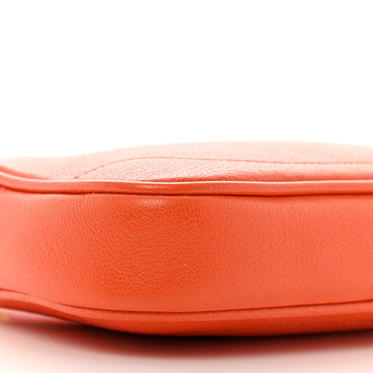 Gucci Goatskin Mini Aphrodite Shoulder Bag Orange 9 of 11