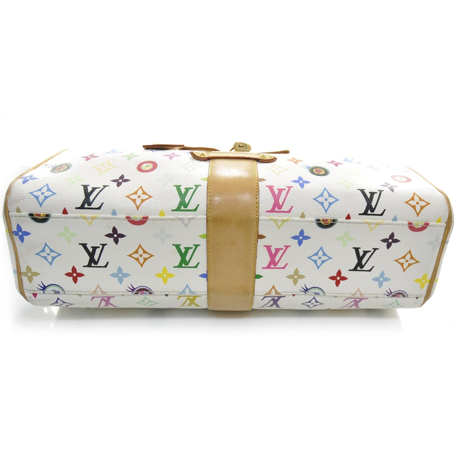 Louis Vuitton Monogram Multicolor Murakami Eye Love You White 5 of 10