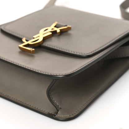 Saint Laurent Smooth Calfskin North South Kaia Satchel Grey 10 of 11