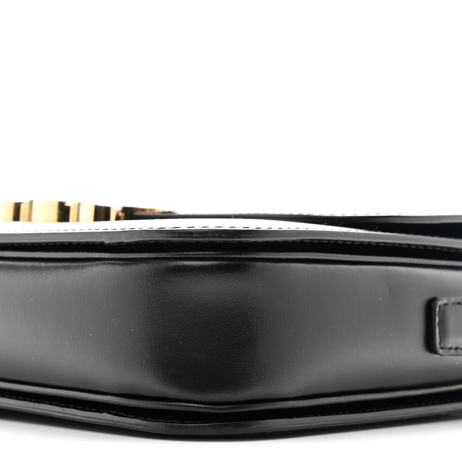Celine Shiny Calfskin Medium Triomphe Black 10 of 10