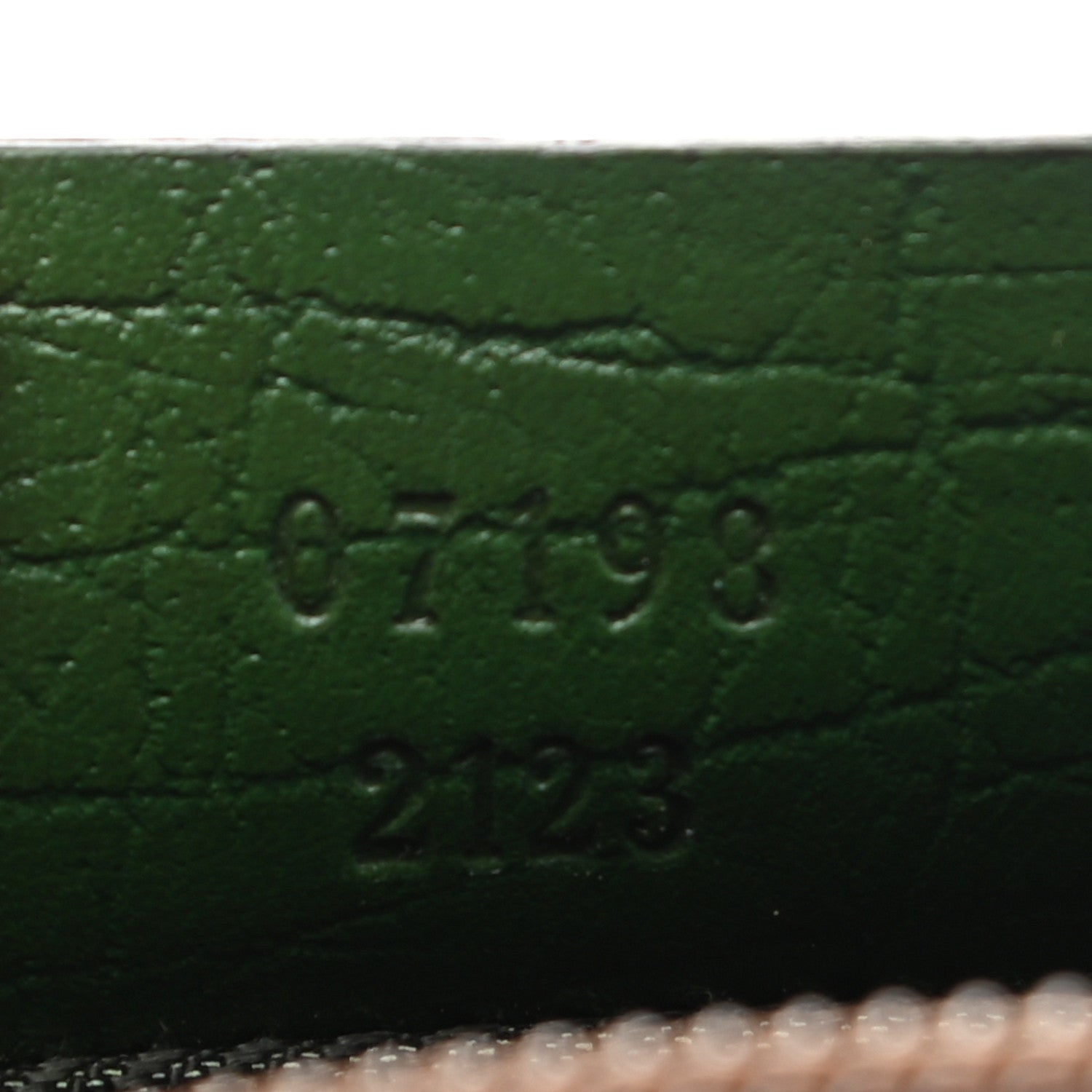 Gucci Monogram Boat Pochette Green 7 of 11