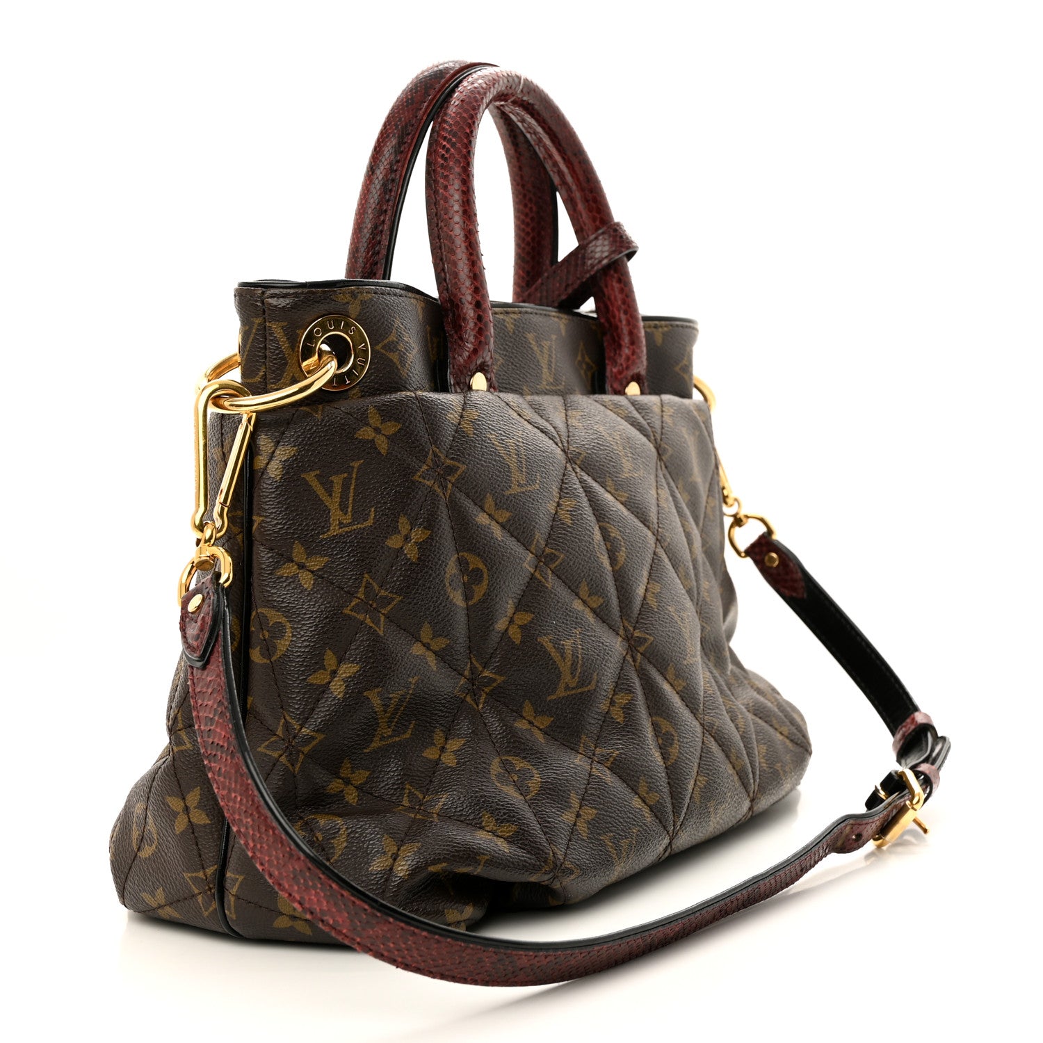 Louis Vuitton Monogram Etoile Exotique MM Bordeaux 3 of 16