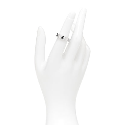 Bulgari 18K White Gold B.Zero1 One-Band Ring 51 5.75 2 of 5
