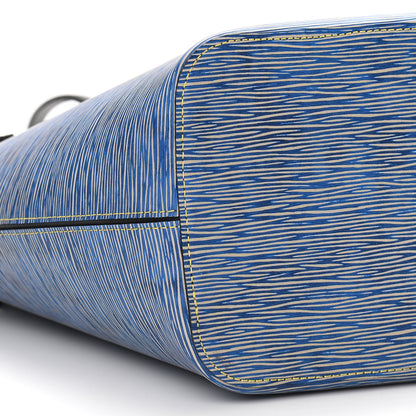 Louis Vuitton Epi Neverfull MM Denim Light 9 of 10