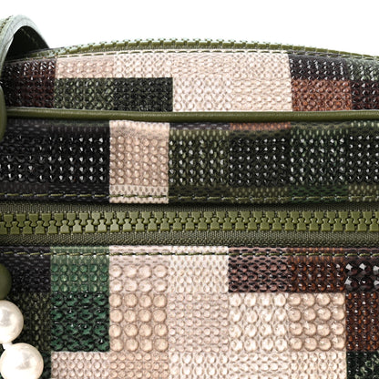 Louis Vuitton Strass Pearl Damoflage Mini Soft Trunk  Green 7 of 9