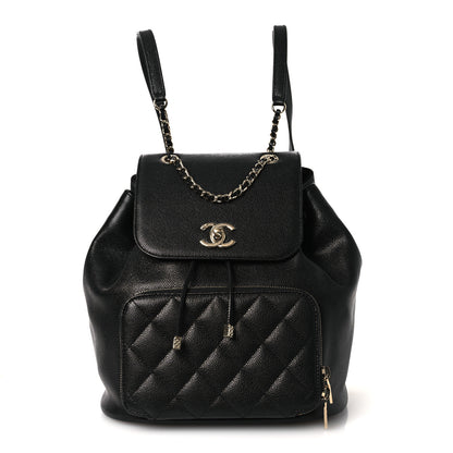 Chanel Caviar Quilted Business Affinity Backpack Black 1 of 12
