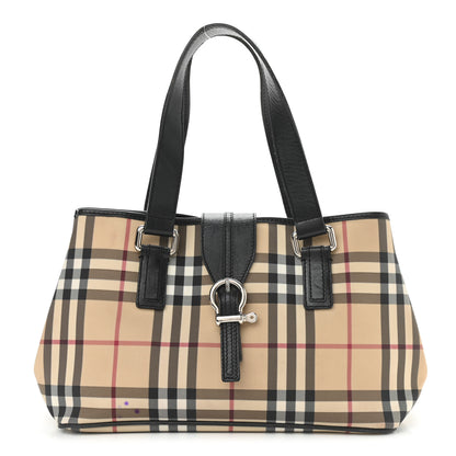 Burberry House Check Buckle Tote Black 1 of 14