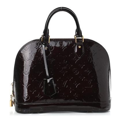 Louis Vuitton Vernis Alma PM Amarante 1 of 8