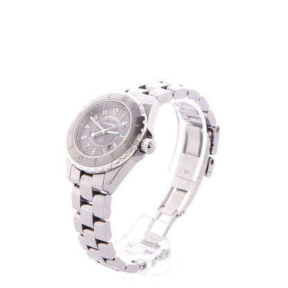 Chanel Titanium Ceramic 33mm J12 Chromatic Quartz Watch 3 of 8
