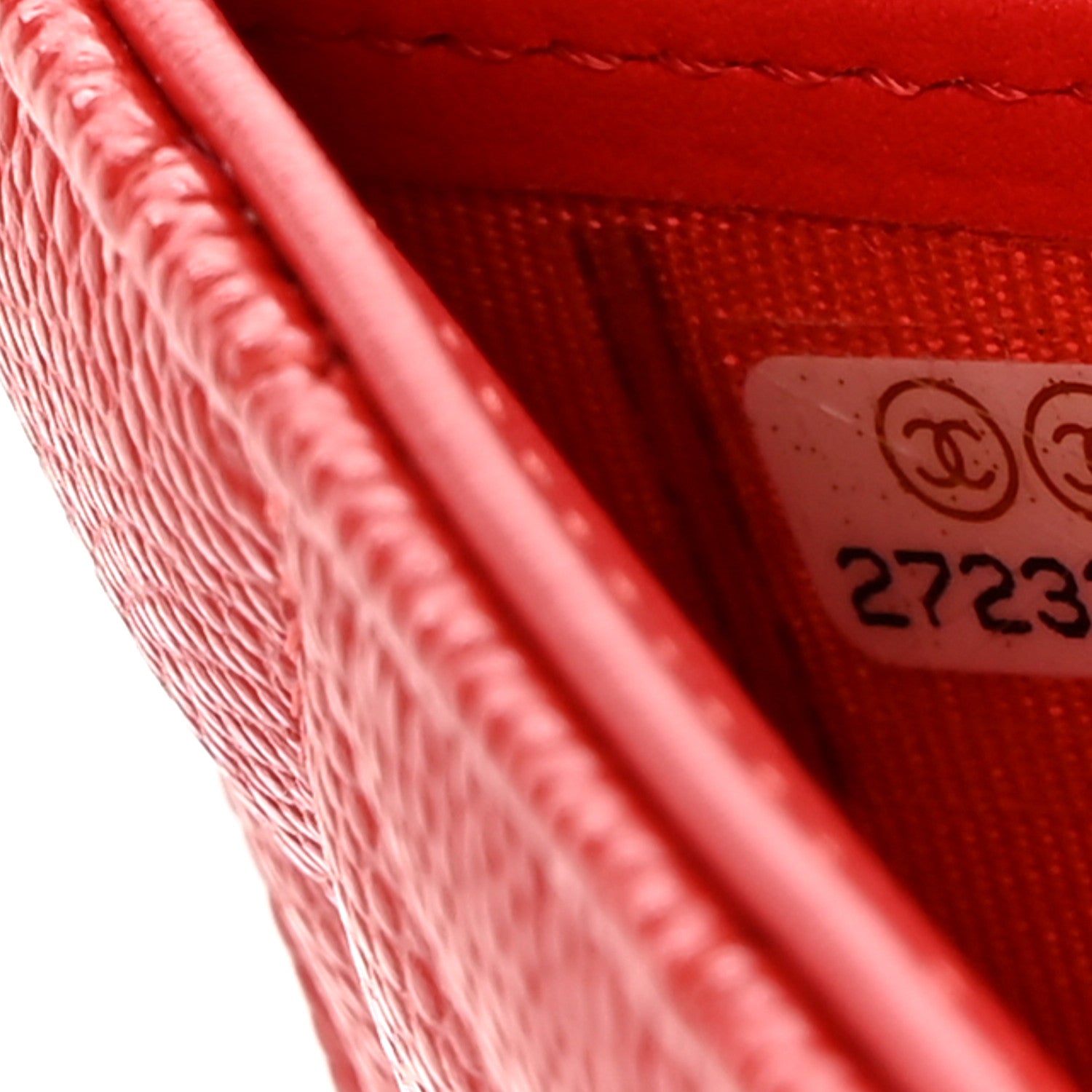 Chanel Caviar Quilted Large Gusset Flap Wallet Red 8 of 9