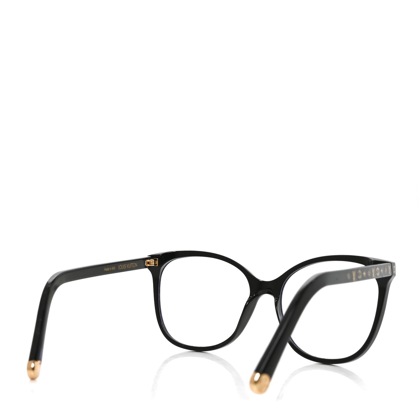 Acetate My Monogram Anti-Blue Light Sunglasses Z1842W Black