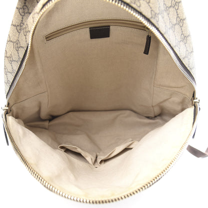Gucci GG Supreme Monogram Medium Backpack Brown 4 of 10