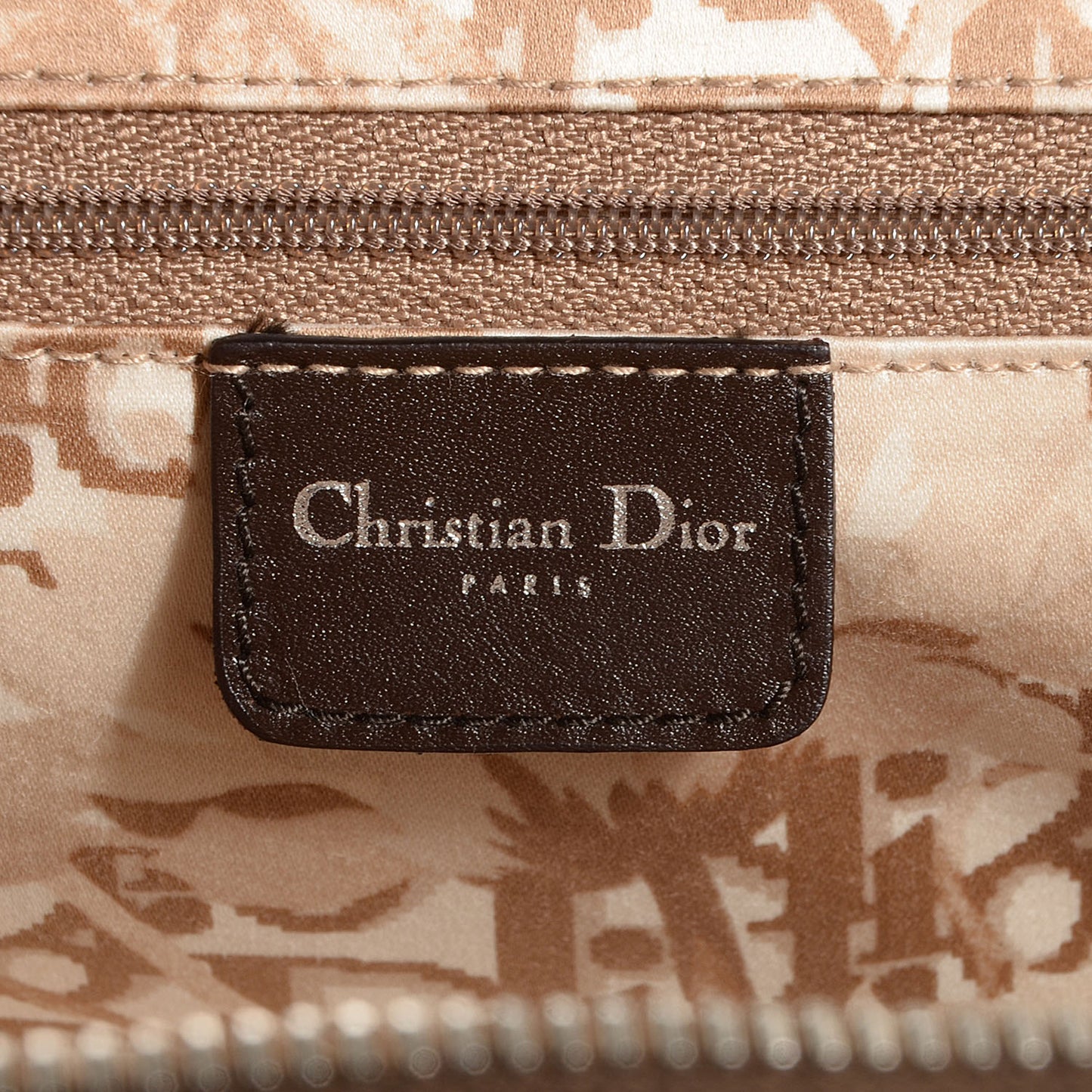 Calfskin Medium Detective Zip Satchel Marron Fonce