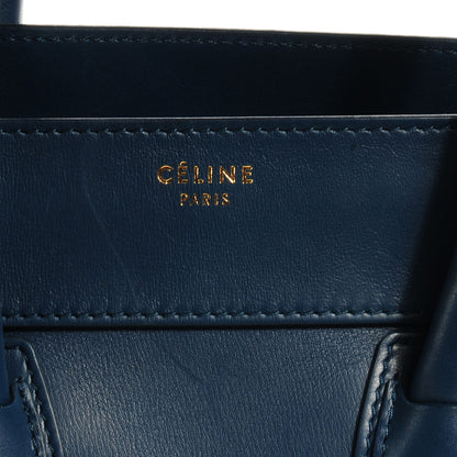 Celine Palmelato Mini Luggage Deepsea 5 of 9