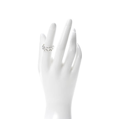 Tiffany Sterling Silver Paloma Picasso Loving Hearts Ring 54 7 2 of 4