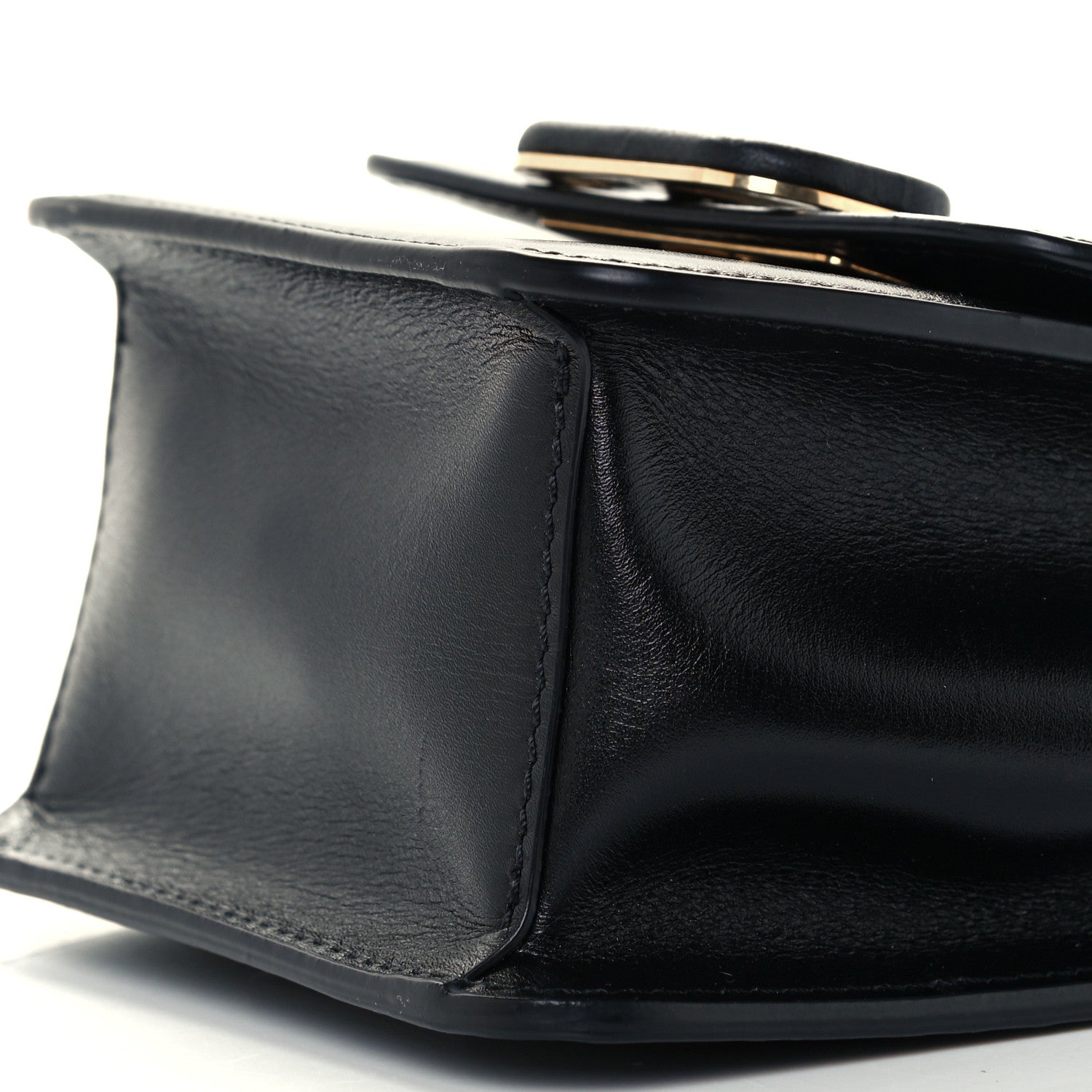 Valentino Garavani Smooth Calfskin Micro VSling Shoulder Bag Black 9 of 10