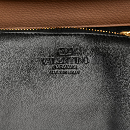 Valentino Garavani Grainy Calfskin Small VSling Top Handle Bag Poudre 6 of 9