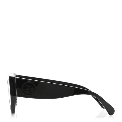 Chanel Acetate Square Sunglasses 5506-A Dark Grey 2 of 6