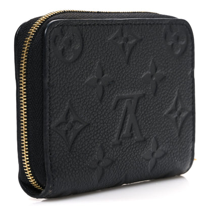 Louis Vuitton Empreinte Zippy Coin Purse Black 3 of 7