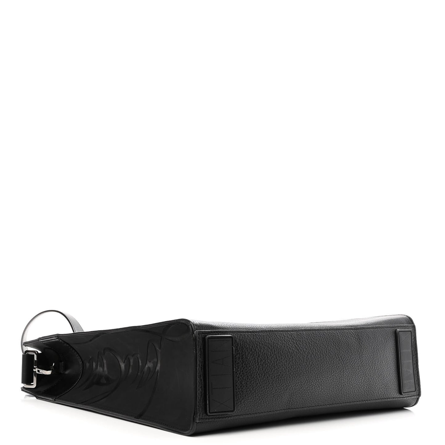 Grained Calfskin Ruistote Tote Black