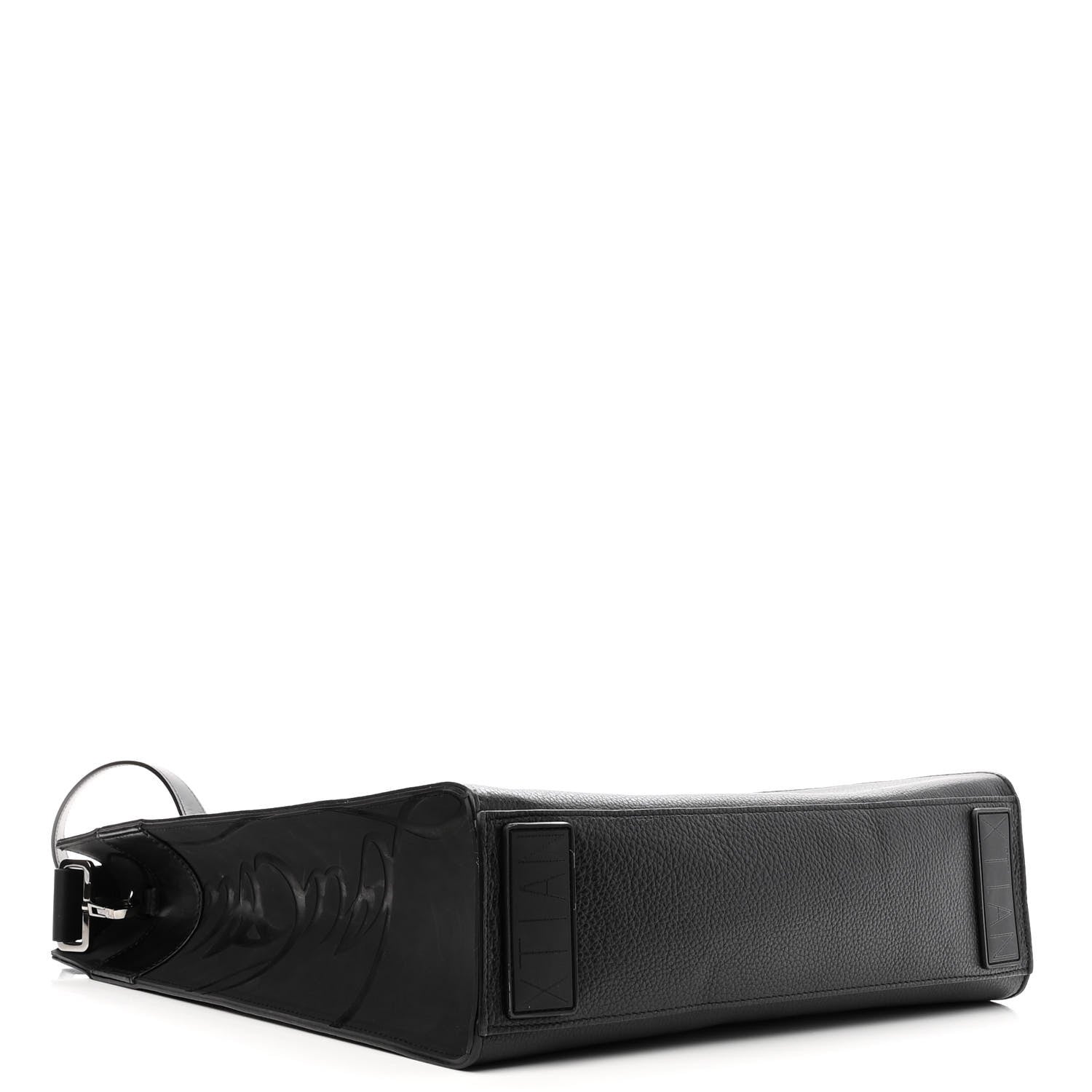 Christian Louboutin Grained Calfskin Ruistote Tote Black 4 of 14