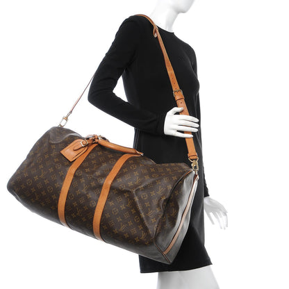 Louis Vuitton Monogram Keepall Bandouliere 55 3 of 13