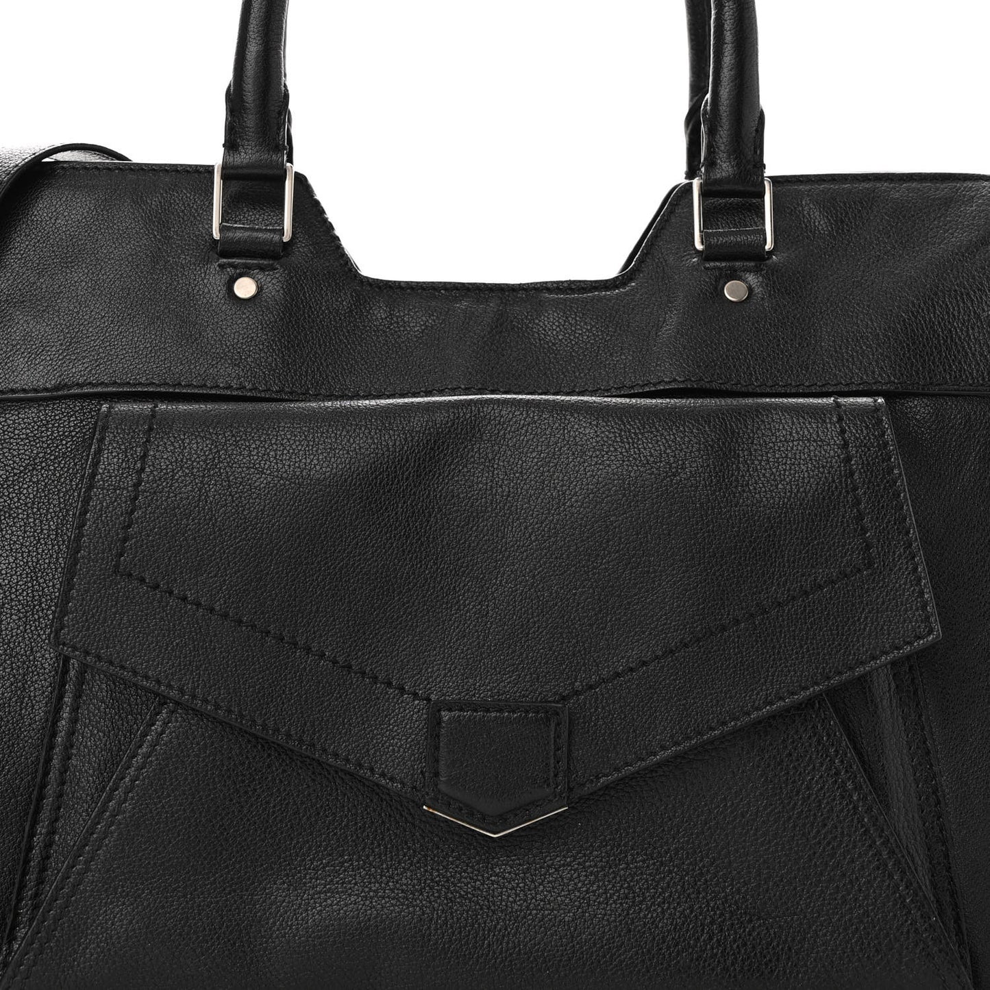 Vachetta Calfskin Small PS13 Satchel Black