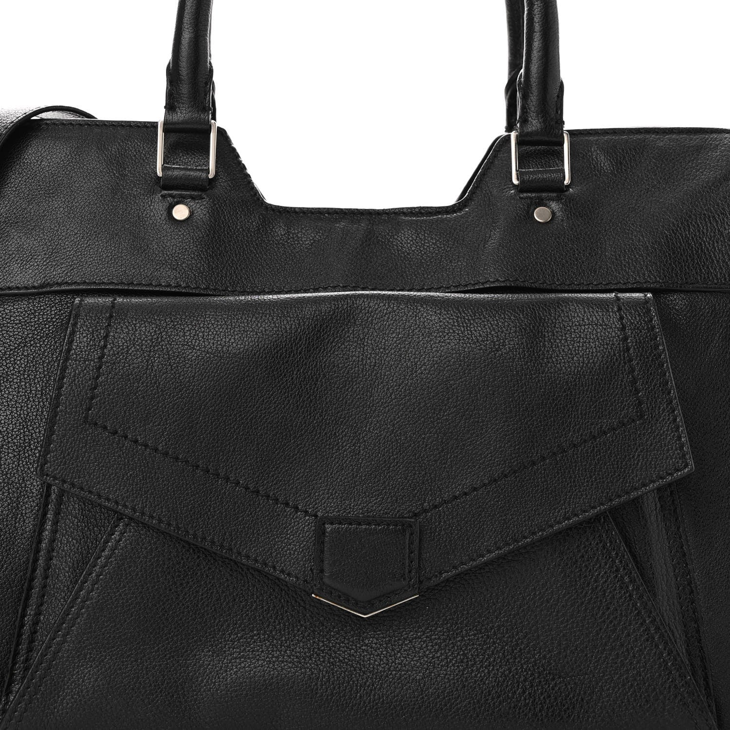 Proenza Schouler Vachetta Calfskin Small PS13 Satchel Black 7 of 9