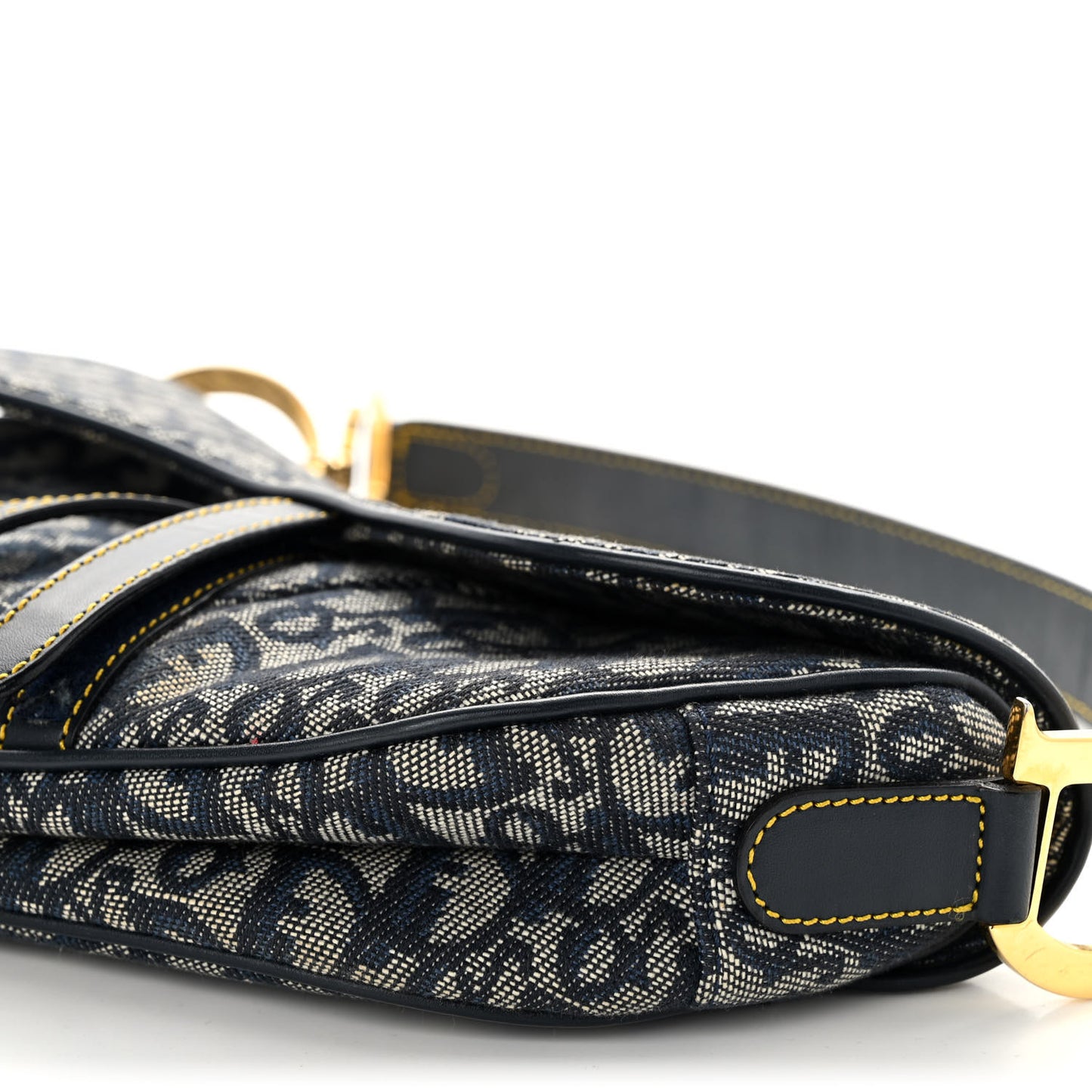 Monogram Saddle Bag Blue