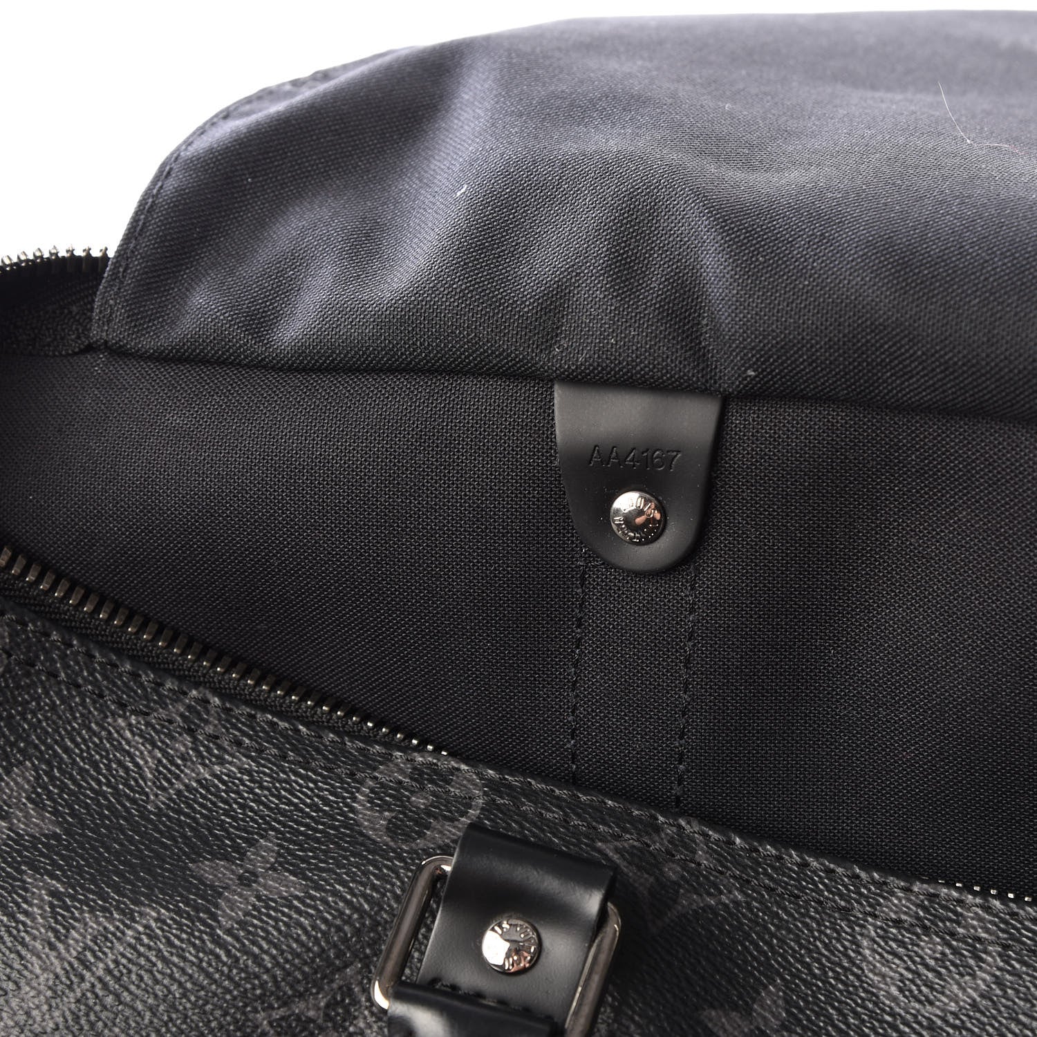 Louis Vuitton Monogram Eclipse Keepall Bandouliere 45 11 of 12
