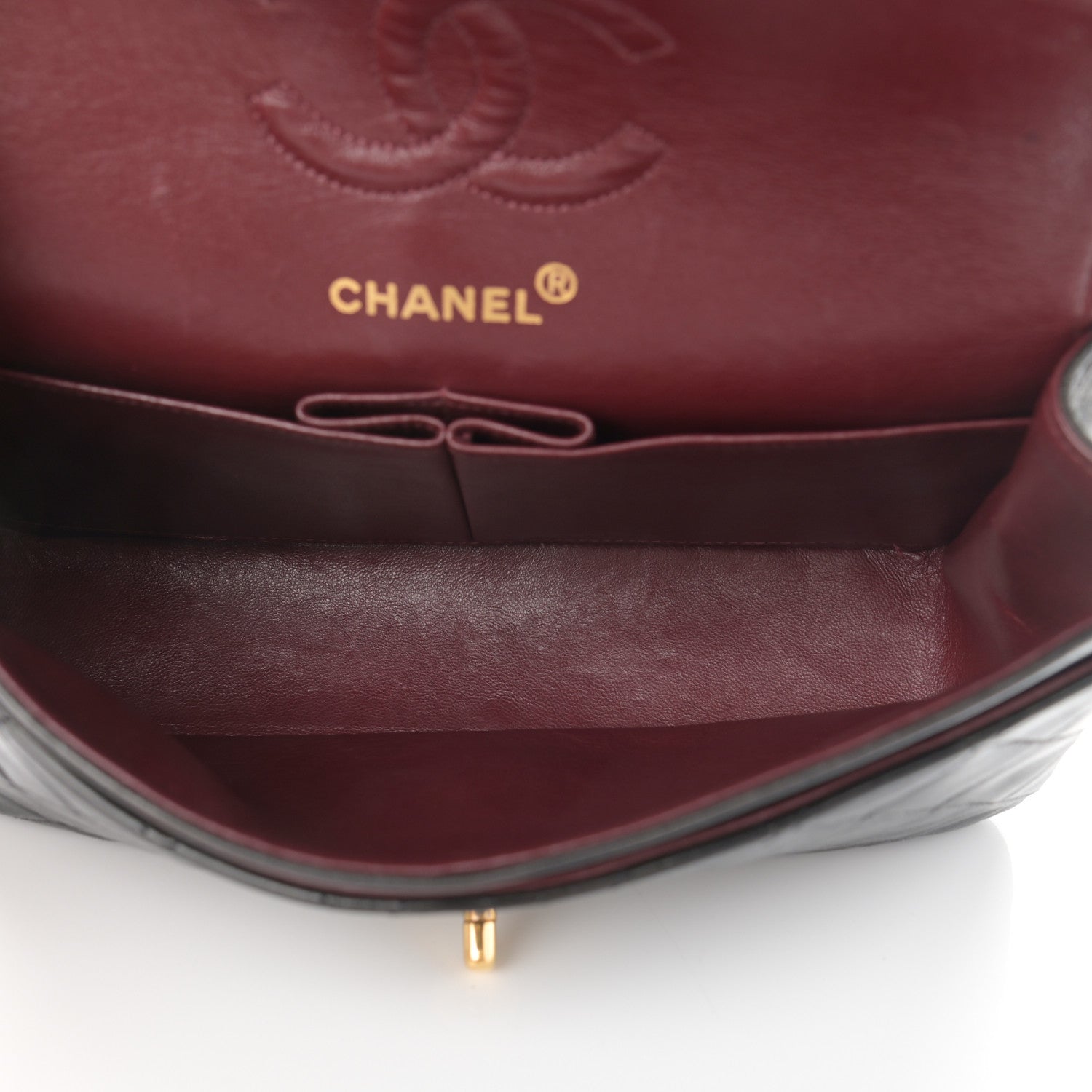 Chanel Lambskin Quilted Small Double Flap Black 5 of 15