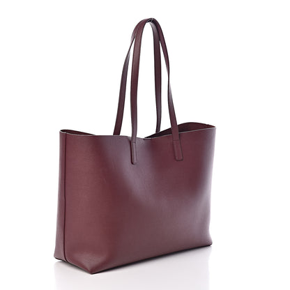 Saint Laurent Calfskin Large Shopping Tote Rouge Legion 4 of 10