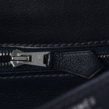 Hermes Swift Kelly Retourne 32 Indigo 20 of 33