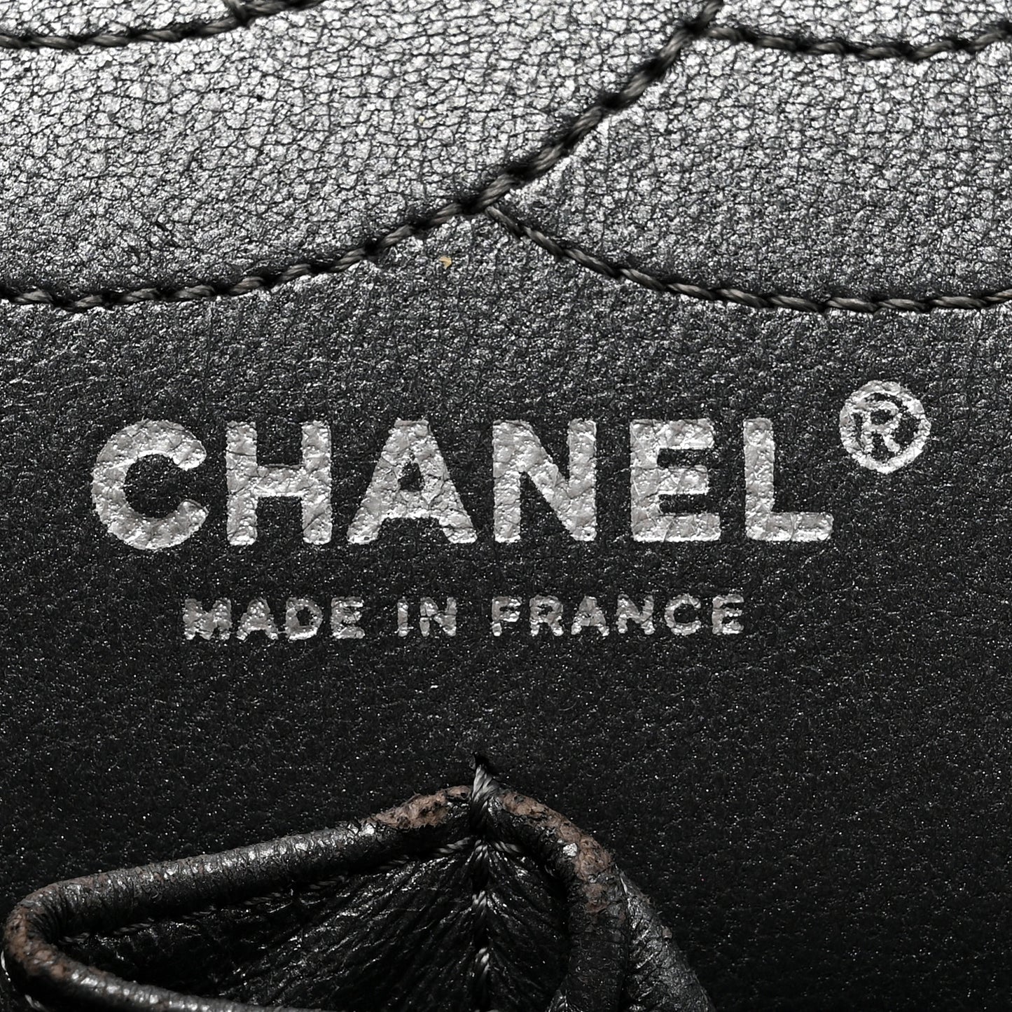 Metallic Aged Calfskin Quilted 2.55 Reissue 226 Flap Dark Silver