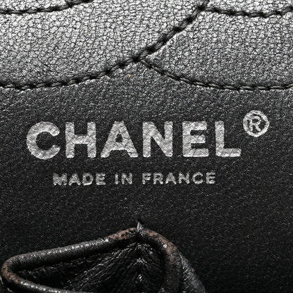 Chanel Metallic Aged Calfskin Quilted 2.55 Reissue 226 Flap Dark Silver 6 of 14