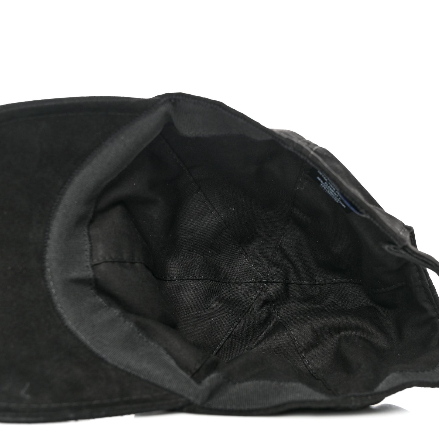 Suede Goatskin CC Cap Hat Black