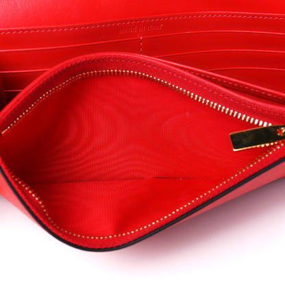 Christian Louboutin Calfskin Boudoir Wallet on Chain Red 7 of 12