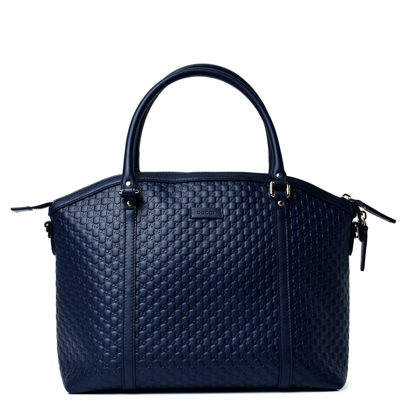 Soft Microguccissima Dome Satchel Navy