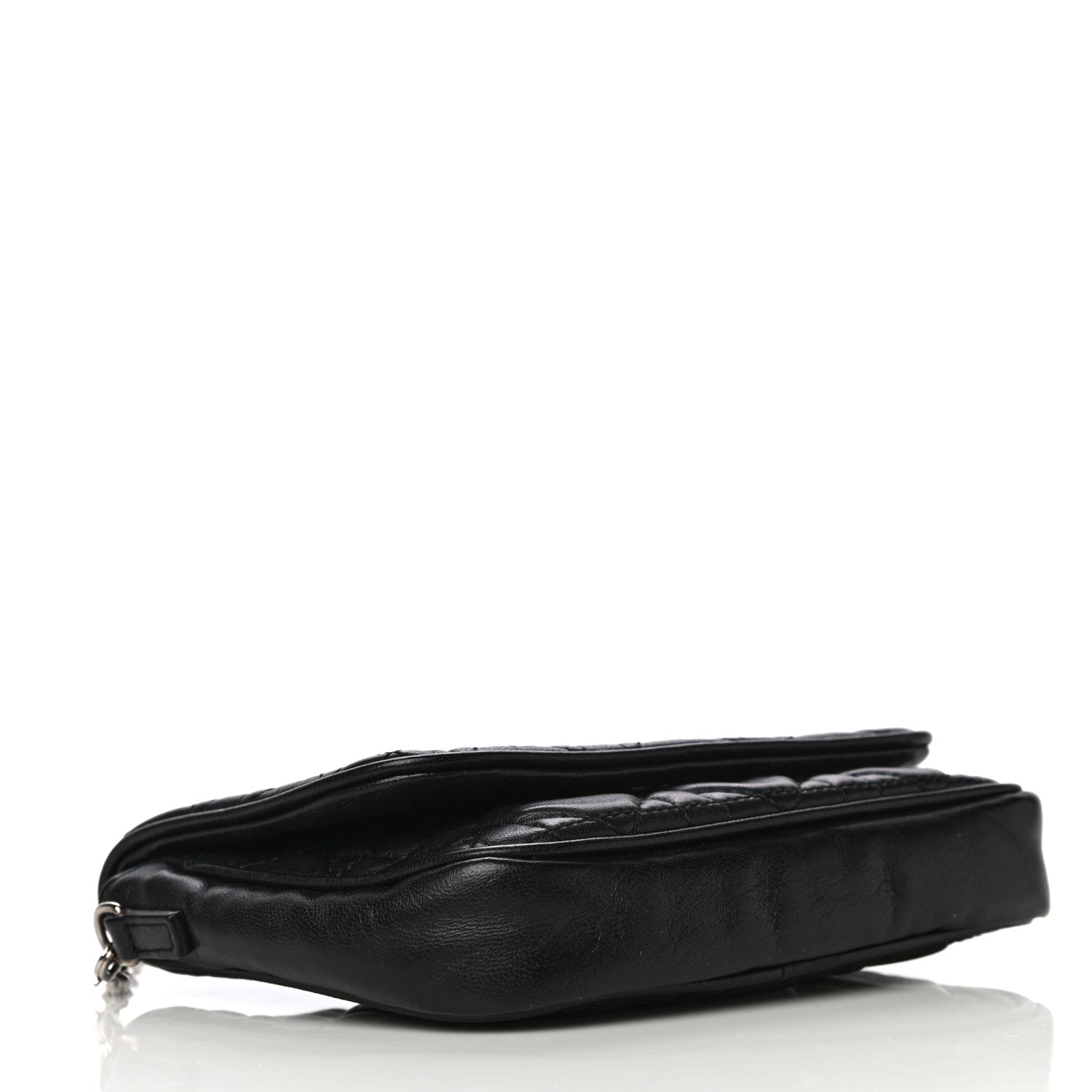 Christian Dior Lambskin Cannage Lady Dior Pochette Black 4 of 15